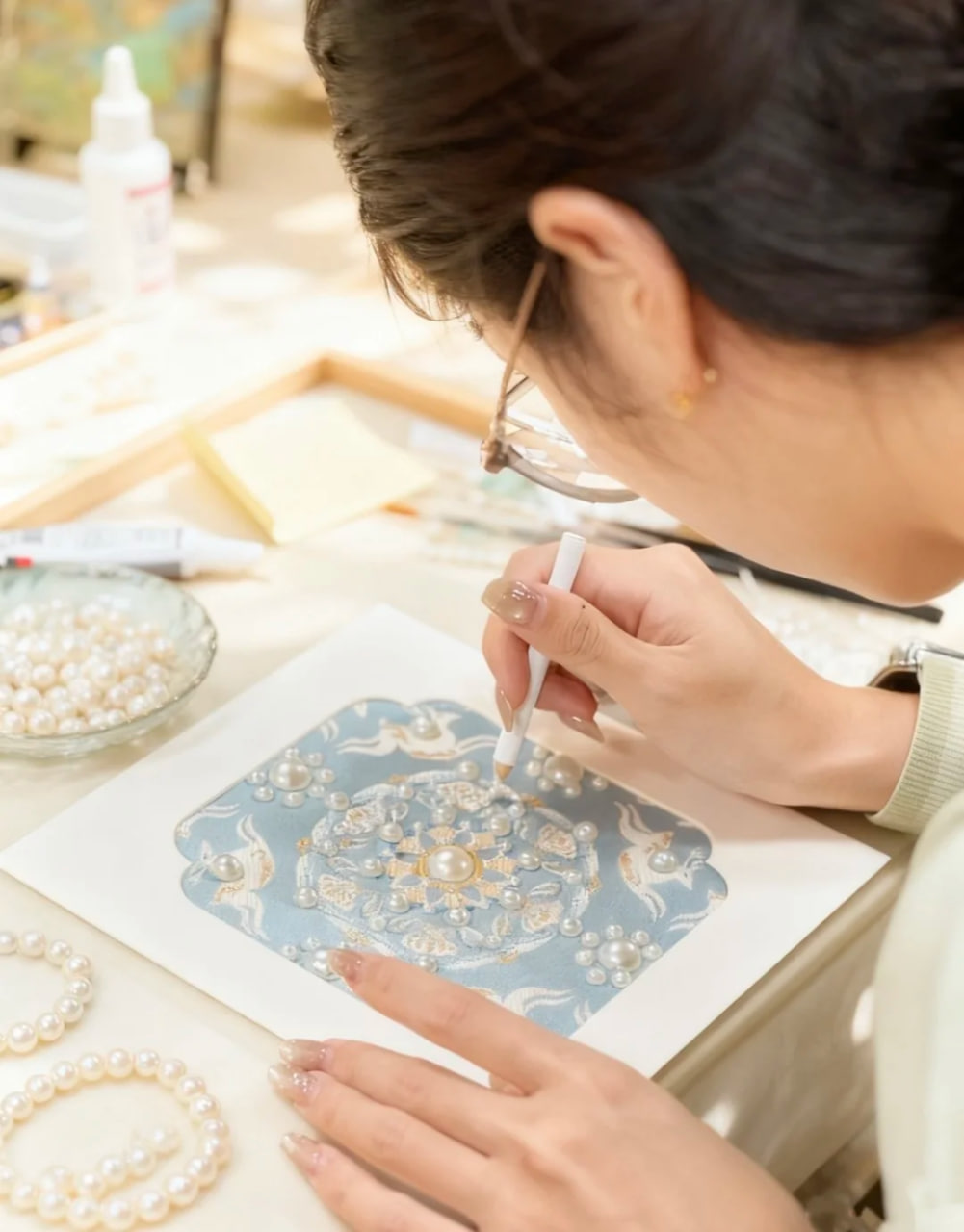 완성된 귀여운 가방·액세서리